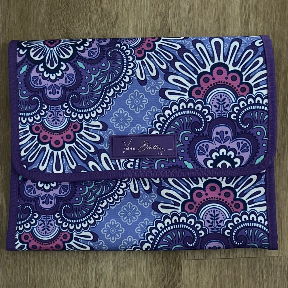 Vera Bradley Purple Travel Organizer